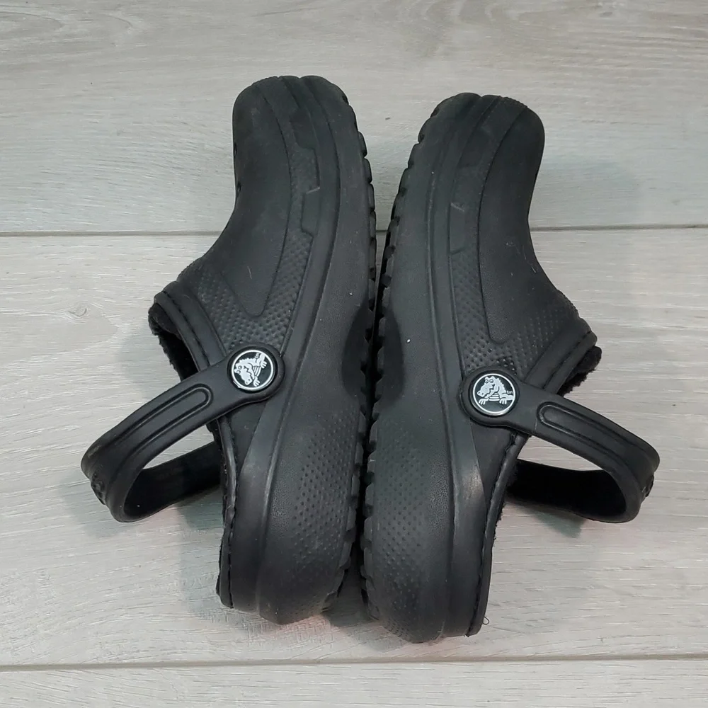Crocs Kids Unisex Insulated Lined Classic Clogs Sandals shoes sz C11